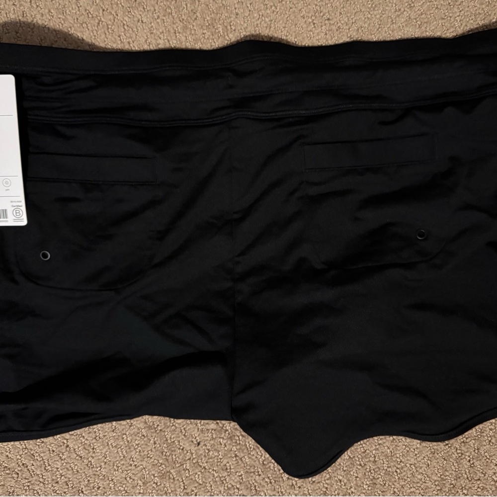 Black Athleta swim shorts Drawstring Waist